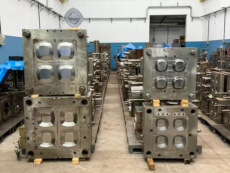 Injection mold for the general 3WS mold archive — item 6 in the 3WS archive